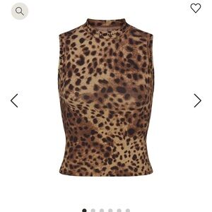 Skims x DG cotton jersey mock tank